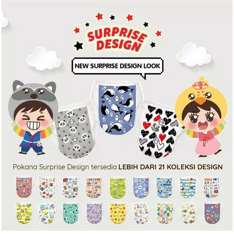 Pokana Super Pants Boy &amp; Girl all size