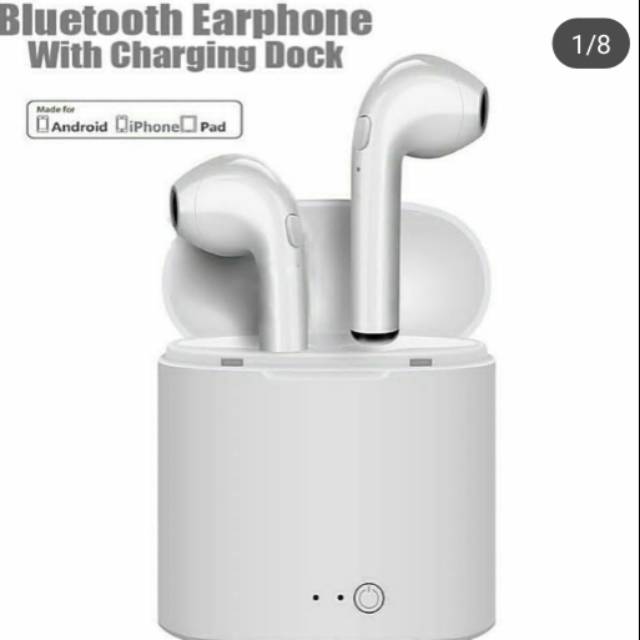 Headset Bluetooth i7s