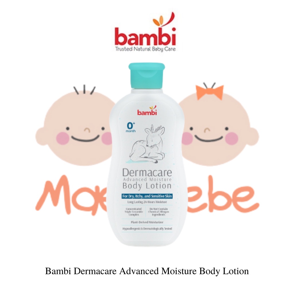 Bambi Baby Dermacare Advanced Moisture Body Lotion 200ml