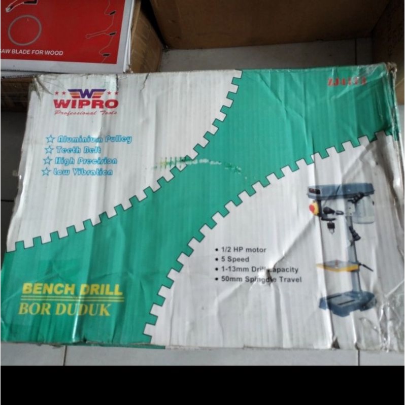 WIPRO Bor Duduk 13mm ZJ4113 Bench Drill 13 mm ZJ 4113
