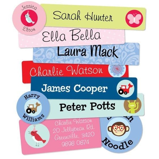 

STIKER LABEL NAMA UKURAN 3CM X 5CM