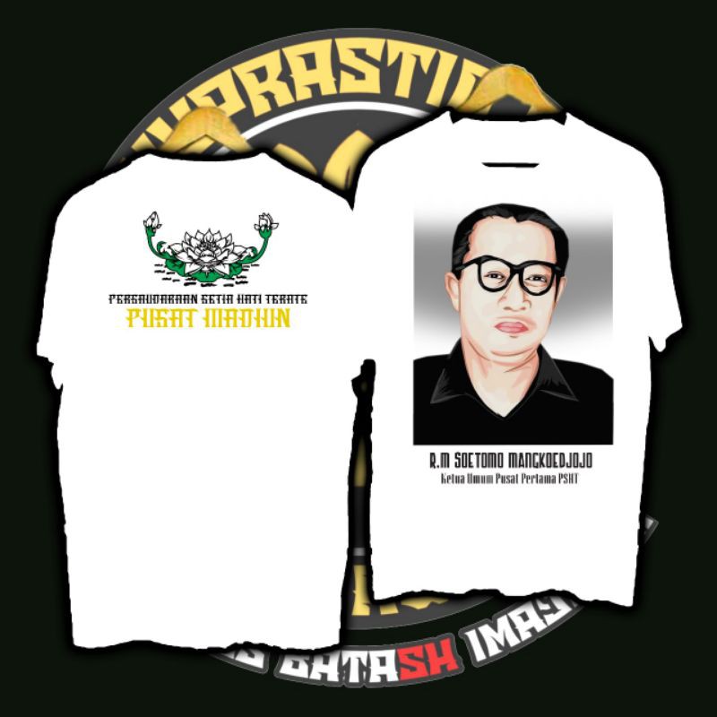 kaos PSHT eyang Soetomo