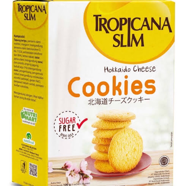 

TROPICANA SLIM COOKIES HOKKAIDO CHEESE KOREAN GARLIC BUTTER 100G
