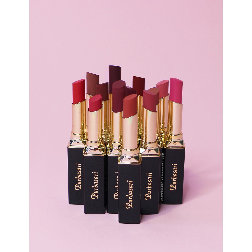 PURBASARI Matte Lipstick BPOM 100% original / lipstik matte purbasari Kosmetik