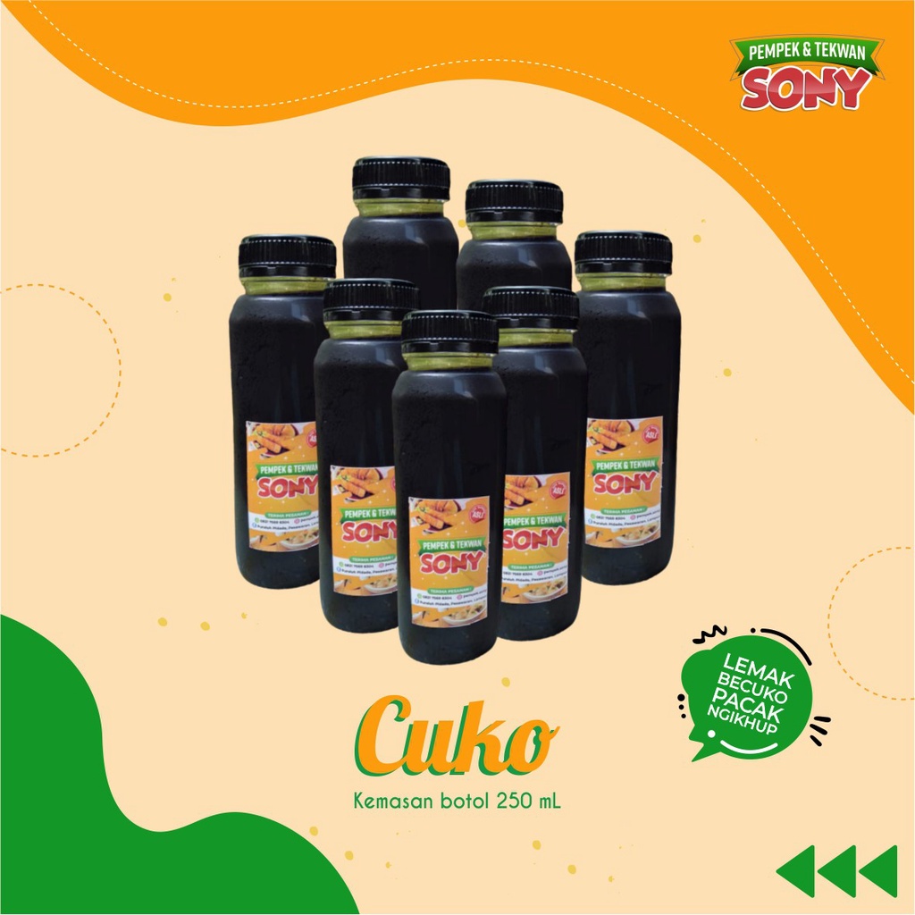 

Cuko Pempek Botol 250 ml