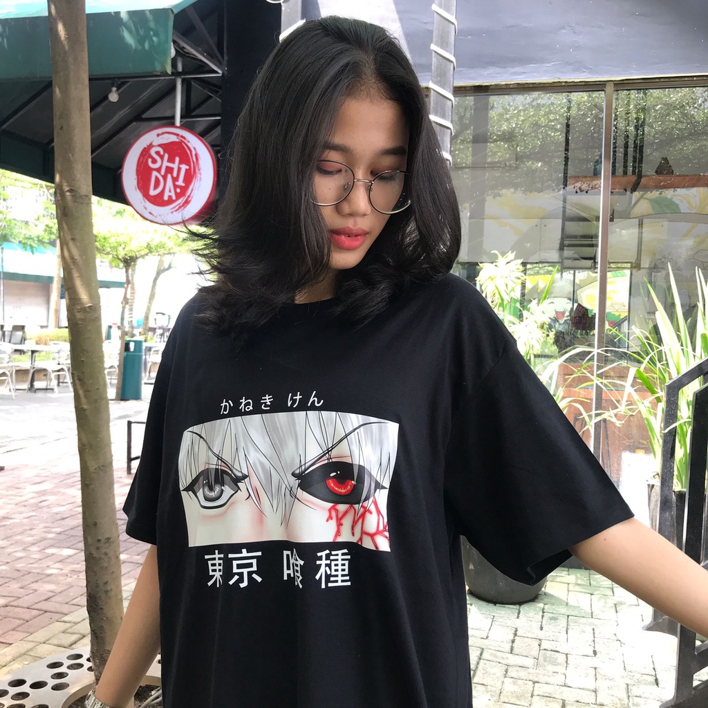 Tshirt Kaneki Eyes Tokyo Ghoul Anime Manga Premium