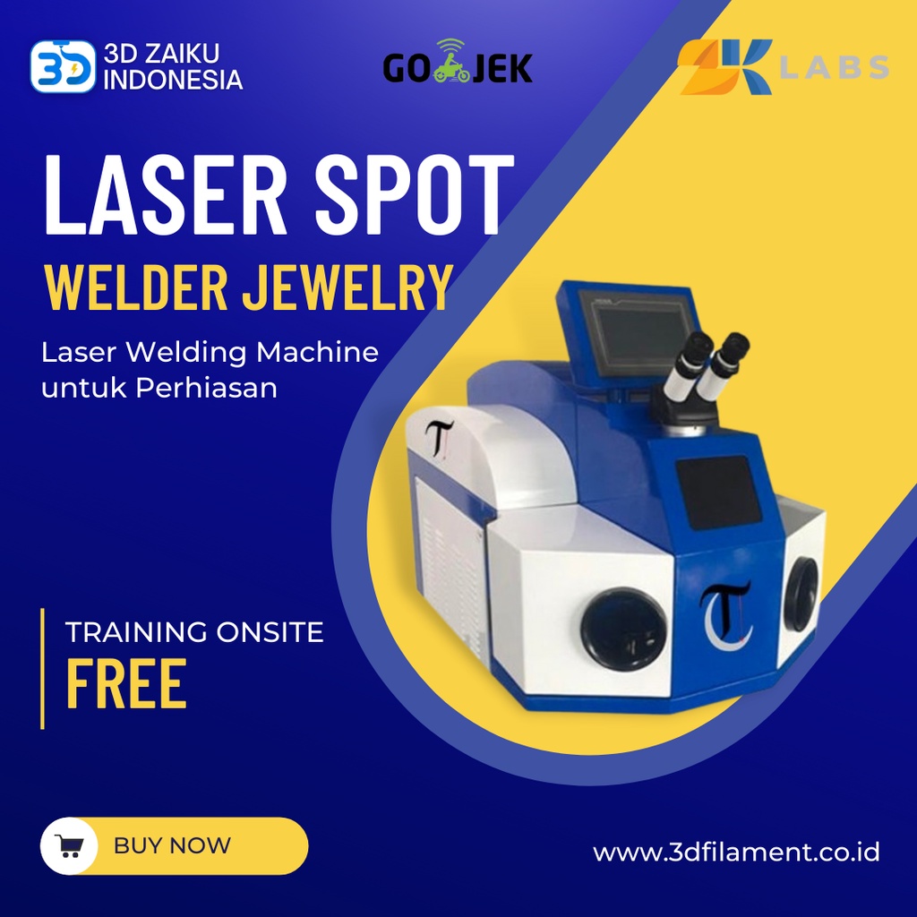 Laser Spot Welder Jewelry Laser Welding Machine untuk Perhiasan