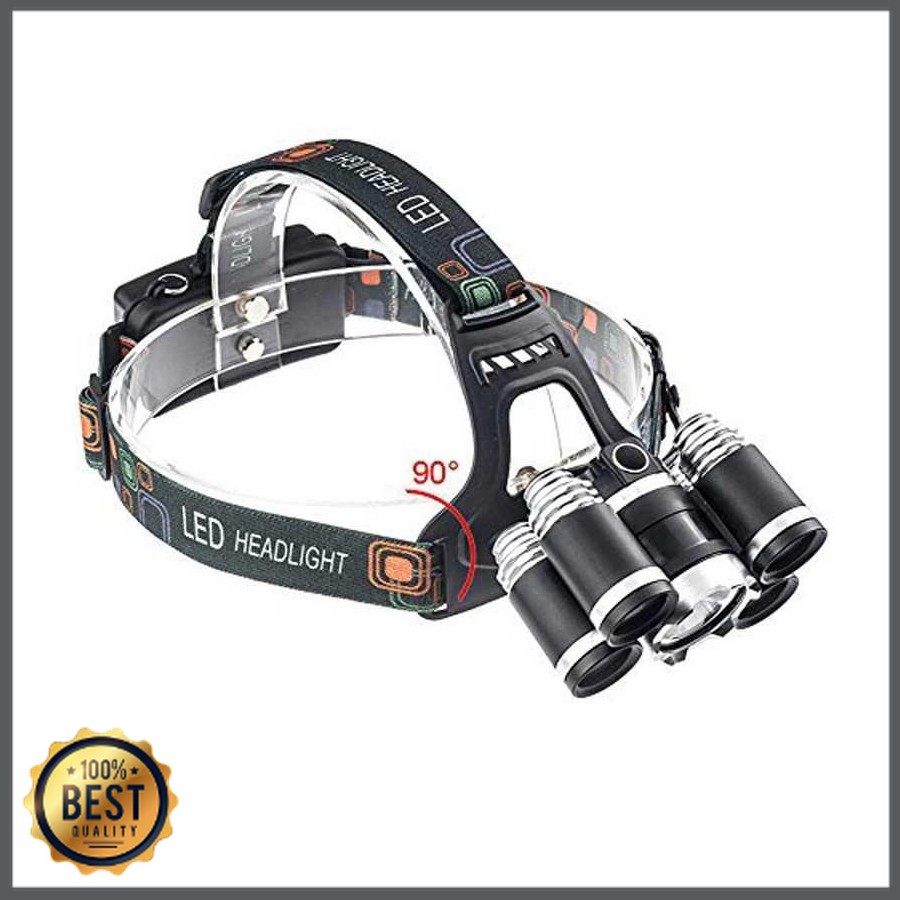 TG-SL007 TaffLED Headlamp Cree XM-L 1T6+4XPE 16000 Lumens - LDL5T