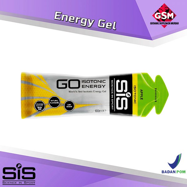 SiS GO Energy Gel Isotonic 60ml | Shopee Indonesia