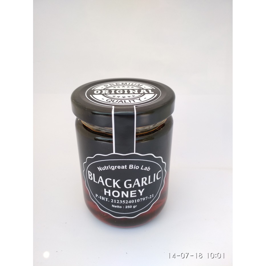 

Black Garlic Honey 250 Gram Nutrigreat Bio Lab