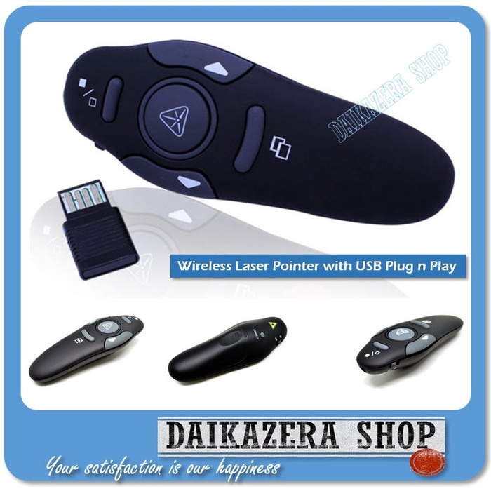 Laser Pointer Presentasi Wireless VZTEC