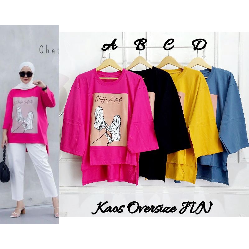 Kaos Combed Oversize 20S // Kaos Jumbo Oversize XXL XXXL // Atasan Viral Rainbow