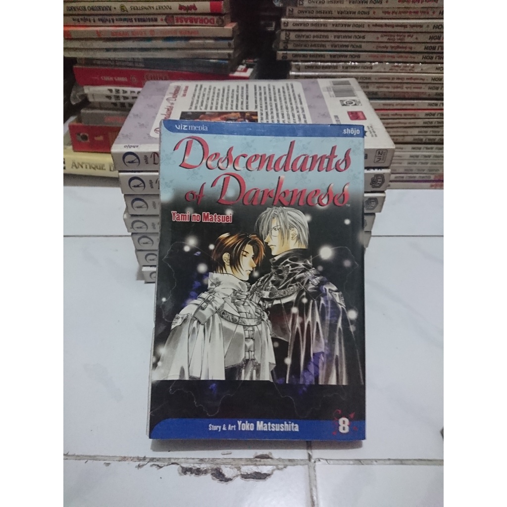 Komik Descendants Of Darkness - Manga Import Bahasa Inggris 1-8 - Yoko Matsushita - Viz media