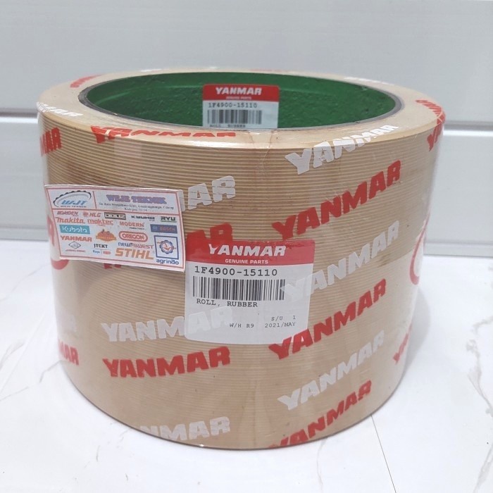 Roll Yanmar Rubber Roller Mesin Pengupas Gabah YANMAR Ukuran 6"
