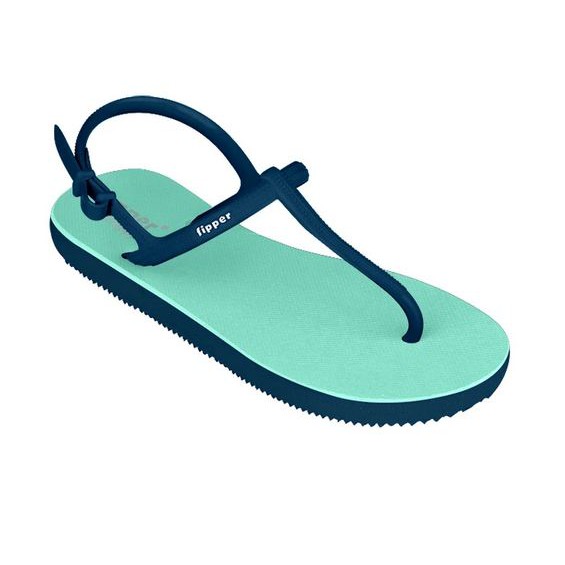 Sandal Fipper Green Schits Blue Snorkel Original