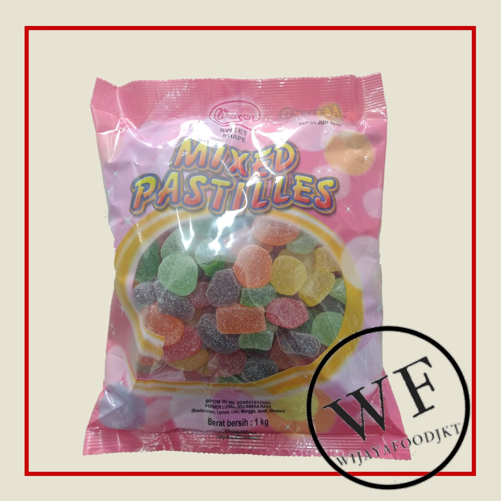 

Permen Jelly Waisun Mixed Pastilles 1kg | Permen Jeli Waisun Mix