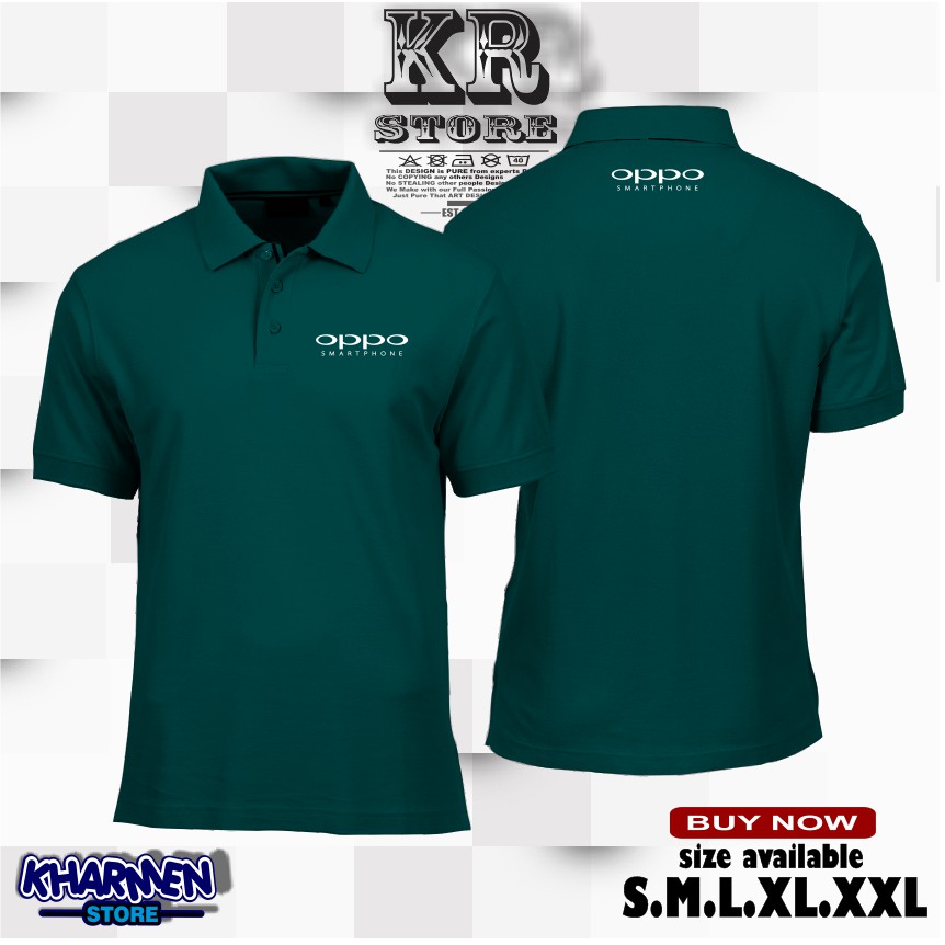 POLOSHIRT/KAOS KERAH POLO OPPO SEMARTPHON SIMPEL/ Poloshirt Oppo / Kaos Oppo / Kaos Oppe Reno / Polo