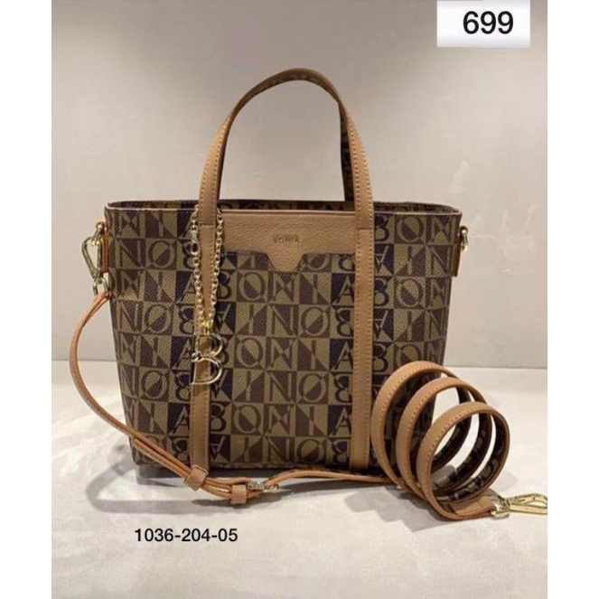 tas bonia original tote bag  gradasi kecil