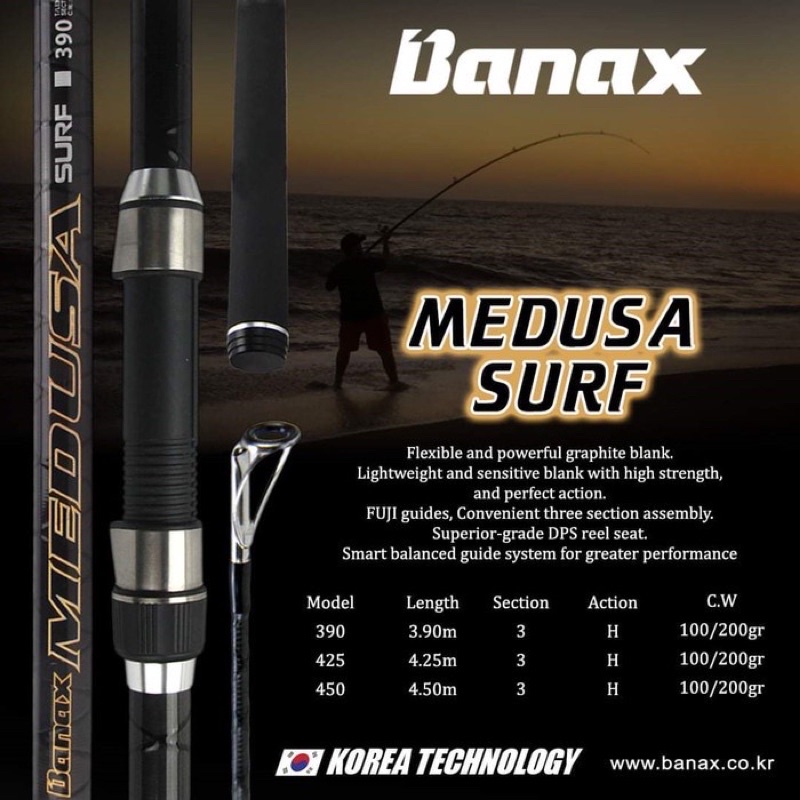 JORAN BANAX MEDUSA SURF 390 dan 450