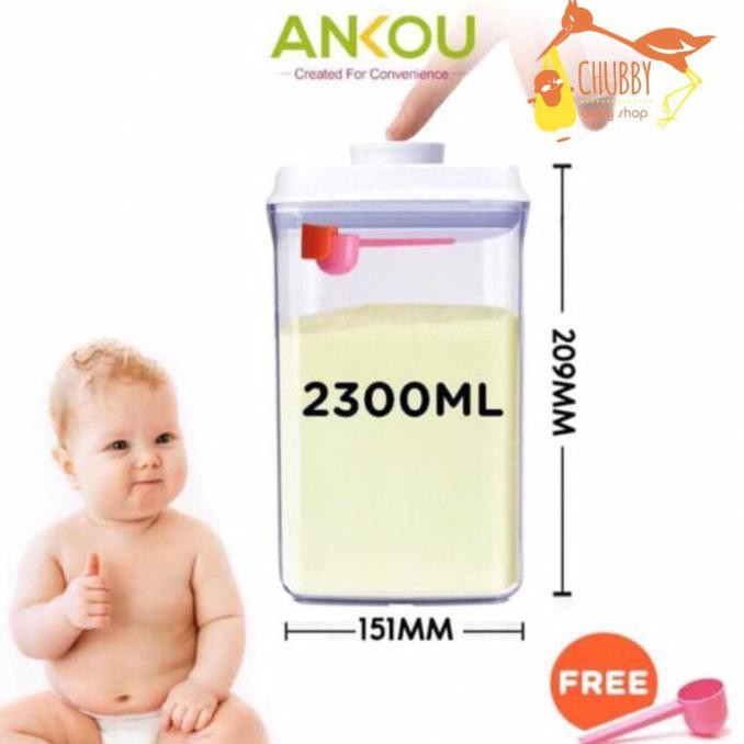 

[[BISA COD]] Ankou - Toples Susu Bubuk / Makanan 2300ml HEMAT Kode 1382