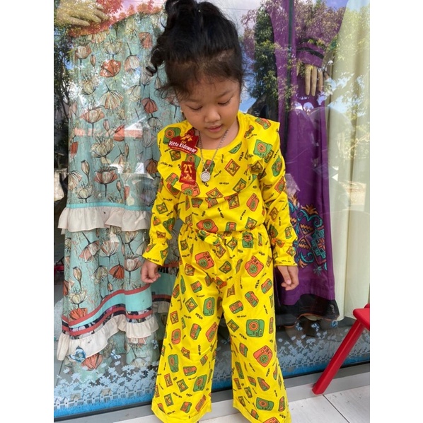 Setelan Kulot Printing Vitto