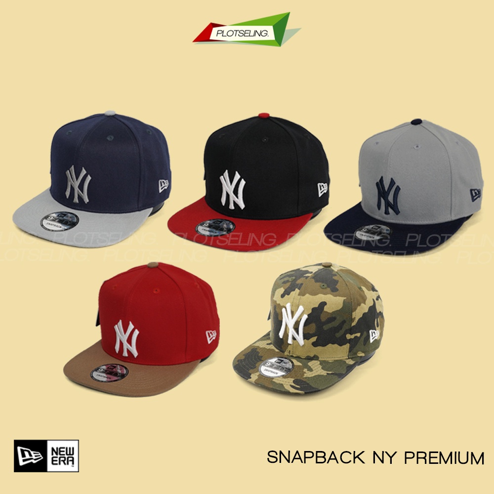 Topi SNAPBACK NY New York Distro Original Grade Logo Bordir Hip Hop Rapper Abu Camo Hitam Merah Navy Pria Wanita Unisex