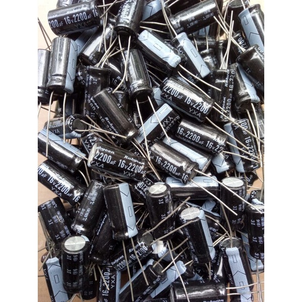 Elco 2200UF 16V Merek Rubycon