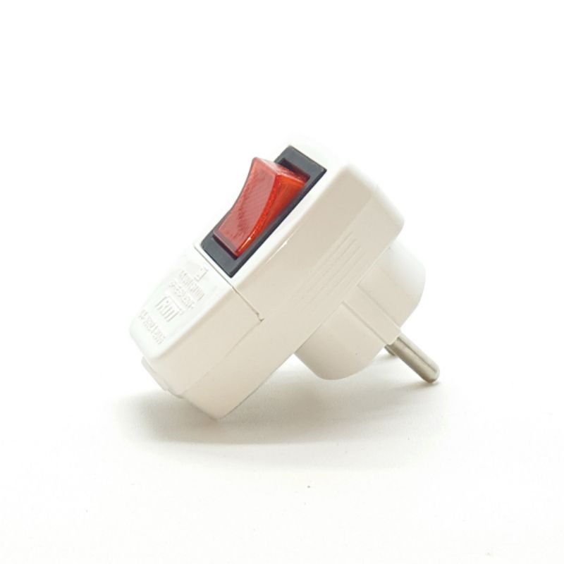 @12 Pcs (1 Kotak) TRM ST-111 Steker Arde Saklar Switch Lampu / Colokan Listrik