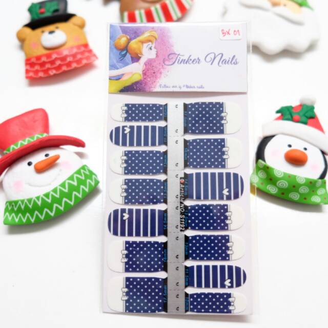 

BX-01 Christmas Nail Sticker
