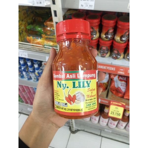 

Sambal Ny. Lili khas Lampung