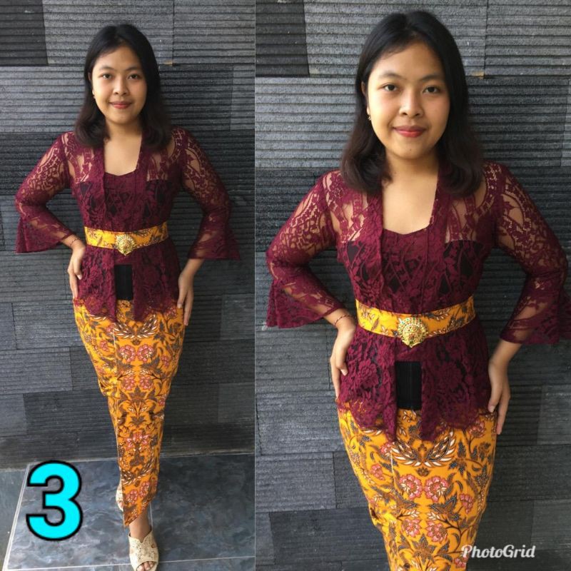 Kebaya Bali By Ani Kebaya Kutubaru Semifrance