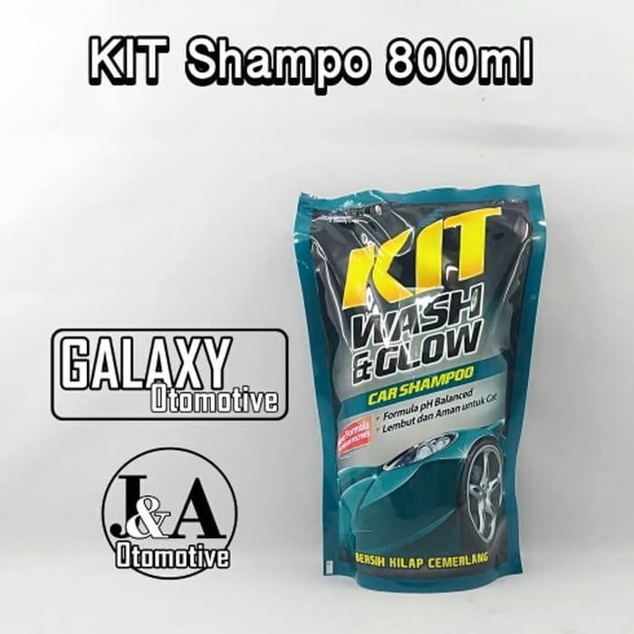 Jual KIT Wash & Glow Shampo Mobil Refill 800ml