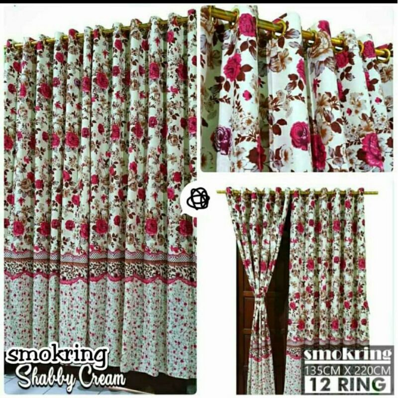 gorden smokring motif shaby cream