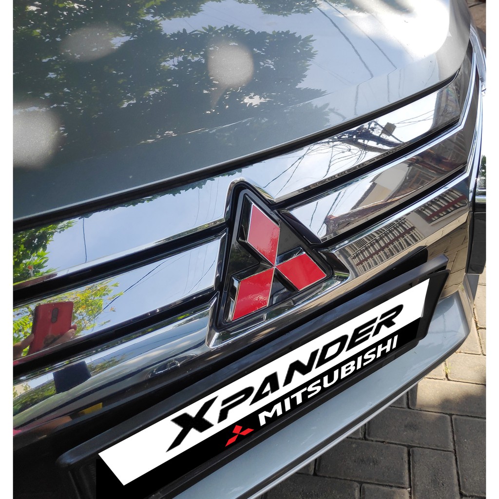 Sticker Logo Xpander Merah Depan Belakang