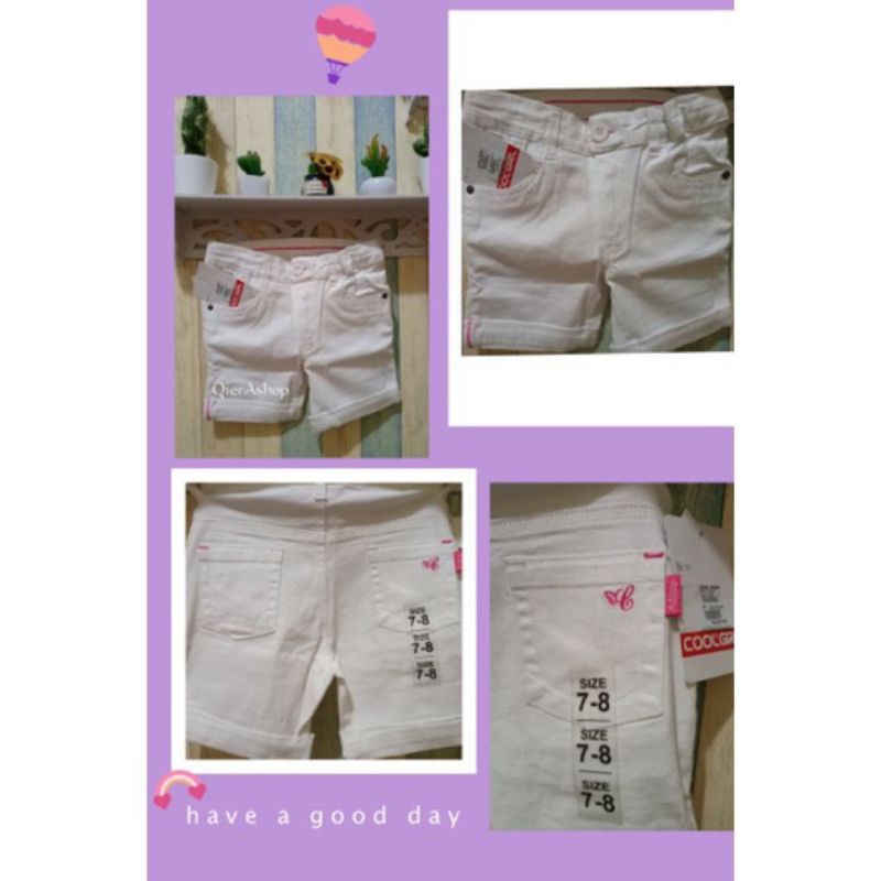 Celana pendek hotpants anak perempuan cool girl | cool kids