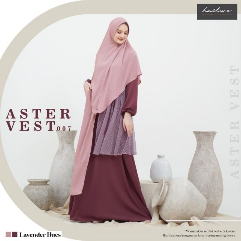 ASTER VEST 07 HAITWO GAMIS PLUS HIJAB