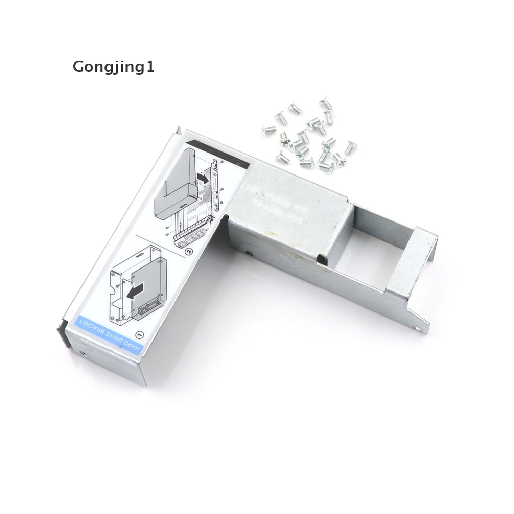 DELL Gongjing1 Adapter Caddy 9W8C4 Y004G 3.5 &quot;Ke 2.5&quot; Untuk F238F D981C X968D SAS / SATA