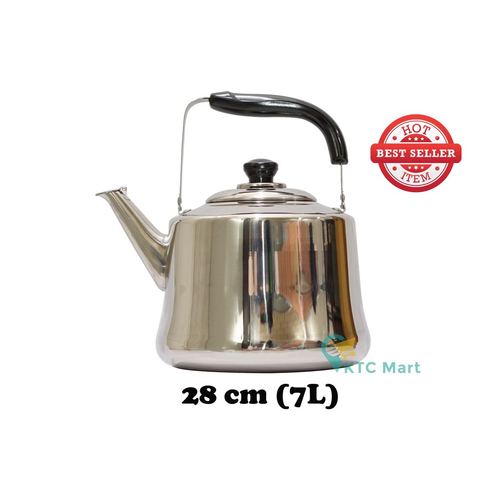 KTCmart - Kettle masak air uk. 28 cm (Bunyi) / Teko / Ceret