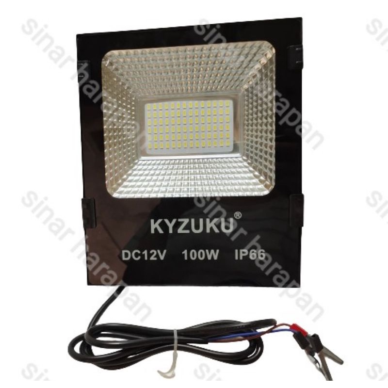 LAMPU SOROT DC 12V 50W 50 WATT /100WATT LUMMENT / LAMPU TEMBAK DC 12V 50W/100W