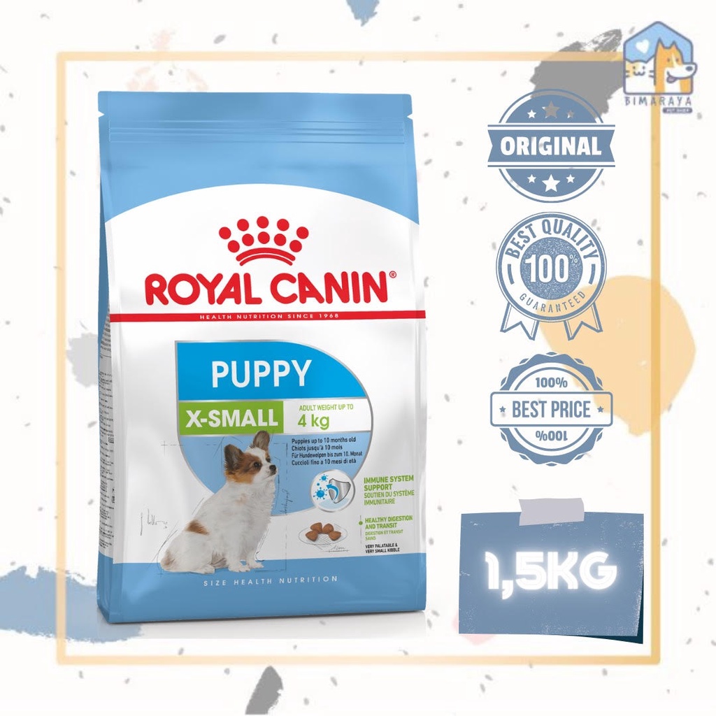 ROYAL CANIN XSMALL PUPPY / X-SMALL JUNIOR 1,5KG FRESHPACK