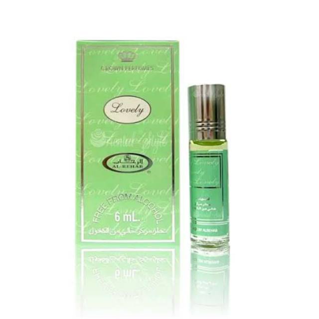 Parfum Lovely Roll On Al-Rehab 6ml Original Asli Arab