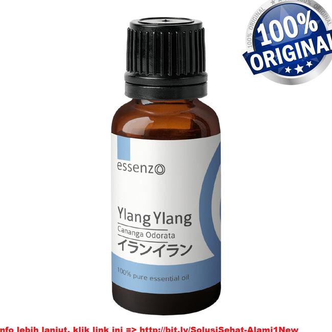 8vn7 essenzo ylang ylang essential oil - 10ml (meredakan darah tinggi) 5eu1