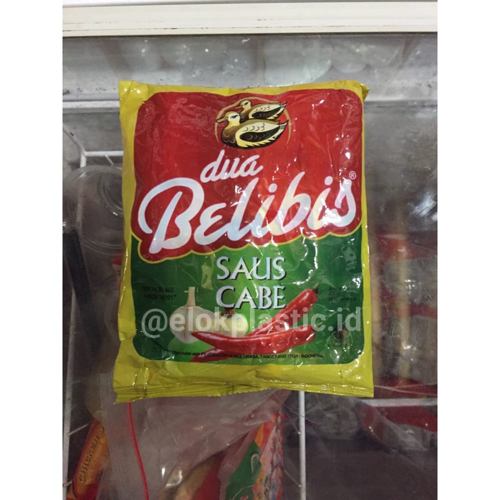 

HARGA PROMO...!!!. Saus Cabe / Tomat Dua Belibis Kemasan Sachet (1pak isi 24 pcs @9gr)