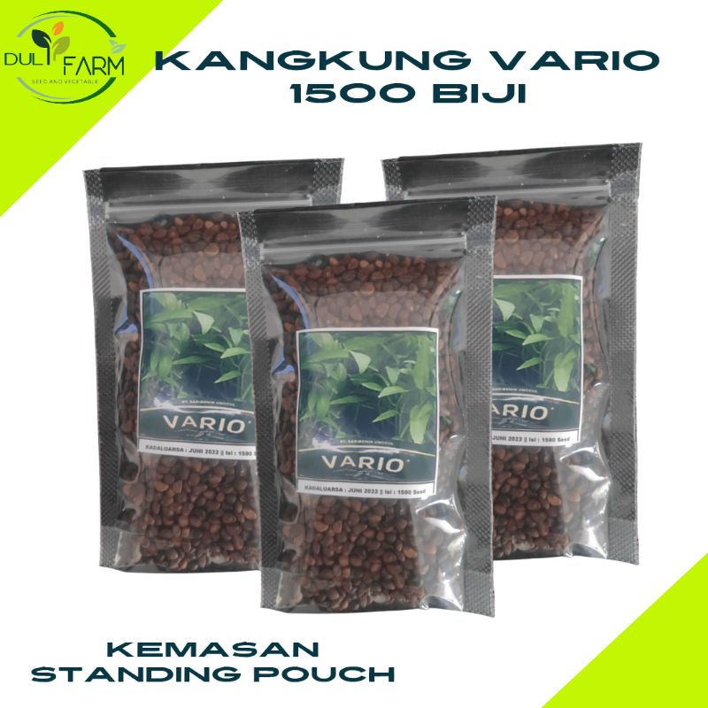 Benih Kangkung Vario 1500 Biji Repack Original