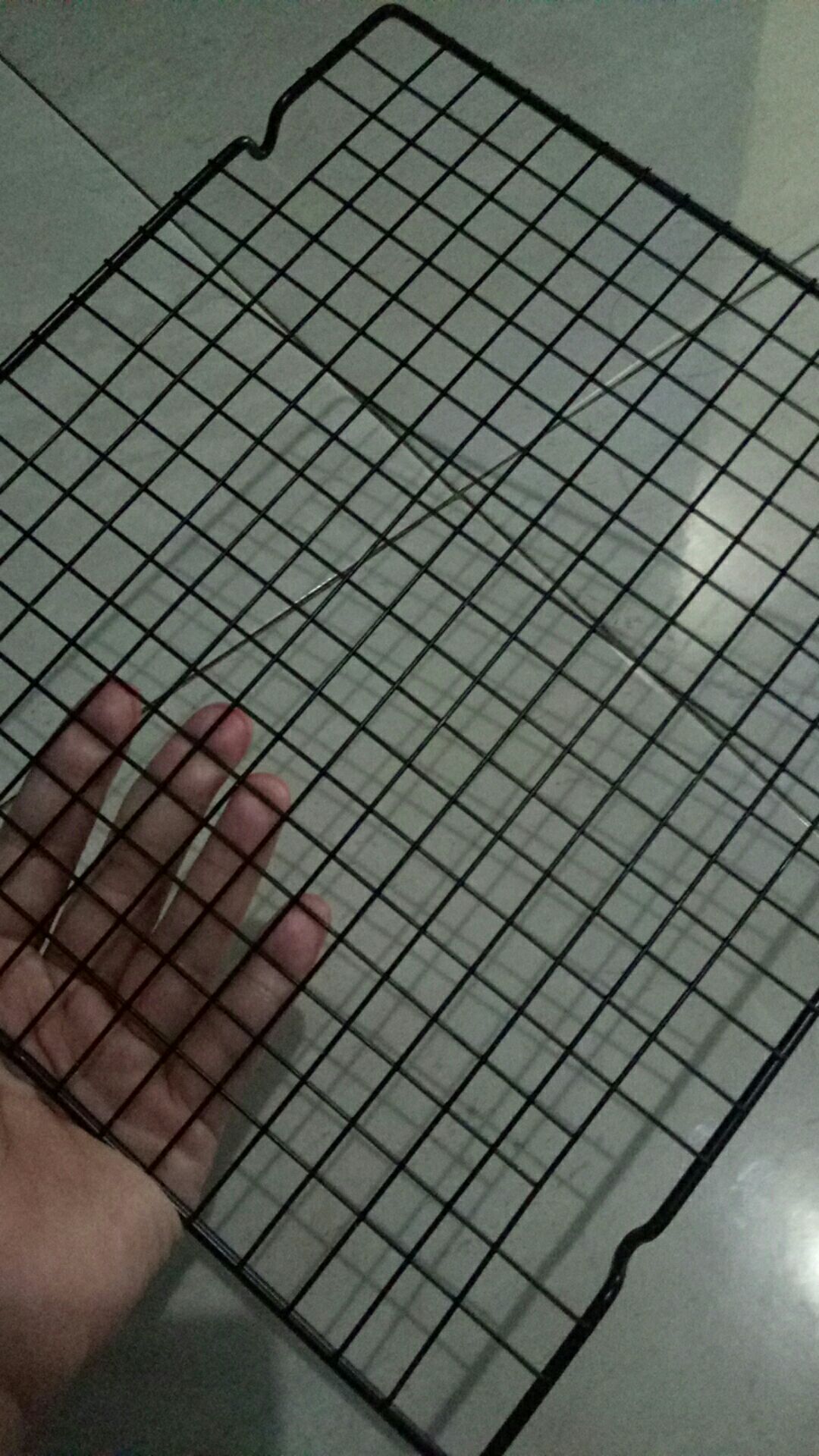 Cooling Rack Grill Rak Cake Pendingin Kue Tatakan Grid 1 Tingkat Susun Peralatan Baking