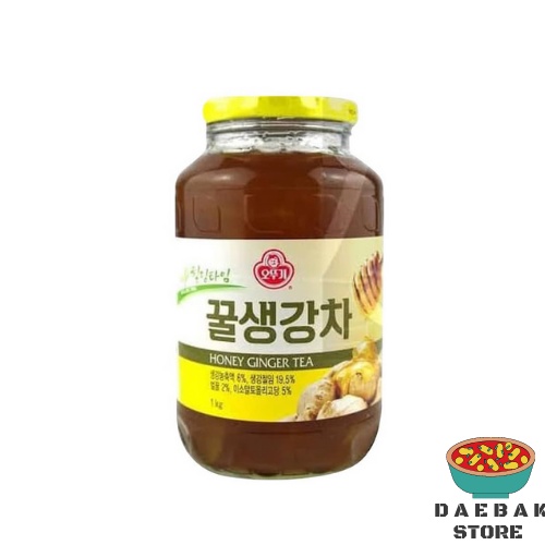 

Ottogi Honey Ginger Tea 500g - Teh Jahe Madu Asli Made In Korea