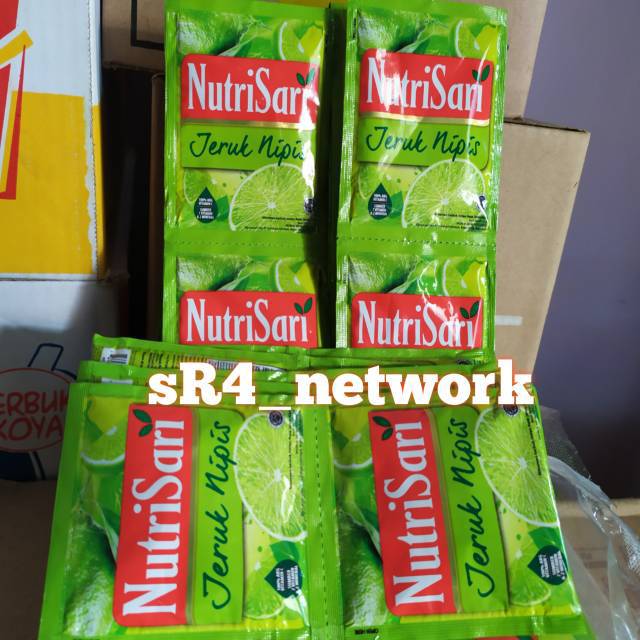 

Nutrisari Jeruk Nipis 1 Renceng @10 Sachet