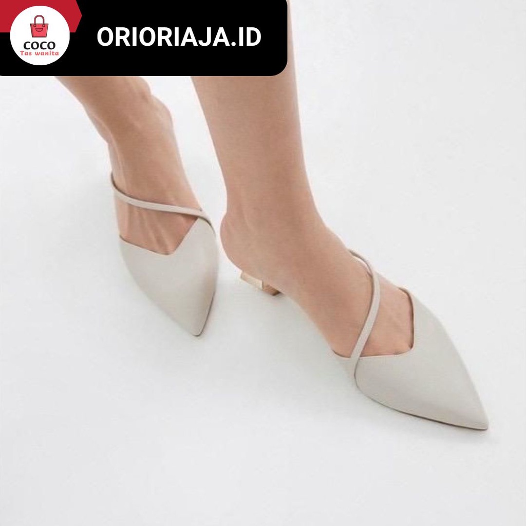 Sepatu C 416 Sandal / Sendal Wanita Import  K416 Heels untuk Pesta Kondangan Slip On Kekinian Korean Style K416 Kualitas Premium dan Murah Bahan Kulit K416 by orioriaja.id