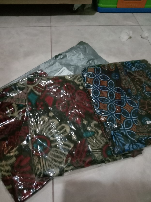 Nailo Batik Hrb026 Kenongo Kemeja Tosca Pendek Pekalongan Padi M L Xl Sogan Tulis Halus Kemeja Batik