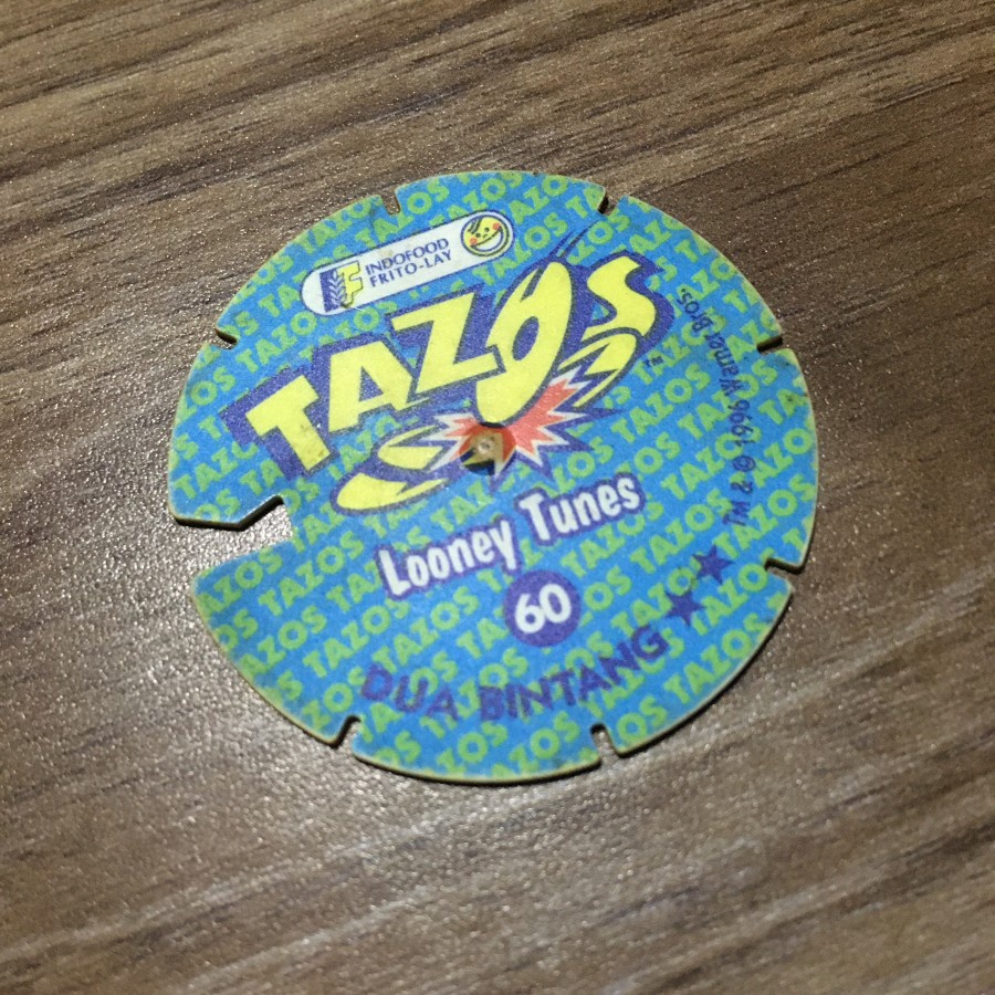 Tazos Looney Tunes Dua Bintang 2 Tajos Tazoz